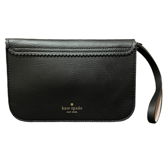 KATE SPADE Leather Bow Wristlet - Picture 3 of 12